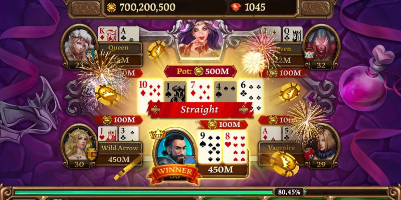 Poker - Game Đánh Bài Trí Tuệ Hấp Dẫn Số 1 Hiện Nay 2 Game bài Texas Hold’s em thách thức trí tuệ