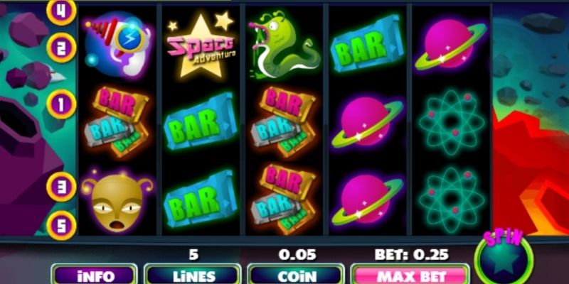 Khám Phá Space Adventure - Slot Game Phiêu Lưu Không Gian 4 Đồ hoạ Space Adventure độc đáo